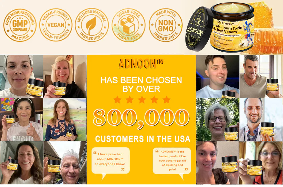 ADNOON™ Botulinum Toxin & Bee Venom Pain-Relief Bone Healing Cream