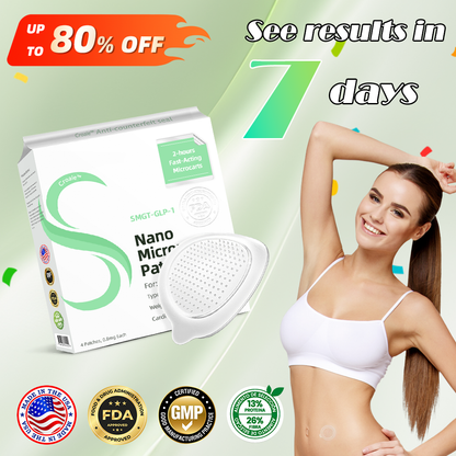 š©āāļøCroaie⢠SMGT-GLP-1 Nano Microneedle Patchļ¼Painless, long-lasting, addressing diabetes, obesity, and cardiovascular diseasesļ¼
