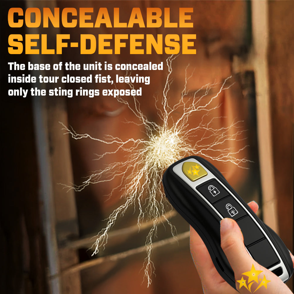 🎃 Halloween Pre-Sale 75% OFF 🛡️ 2025 Limited VORTAC V57 Stun Flashlight Car Key