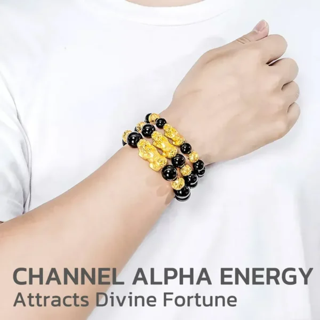 Feng Shui Pi Xiu Obsidian Bracelet