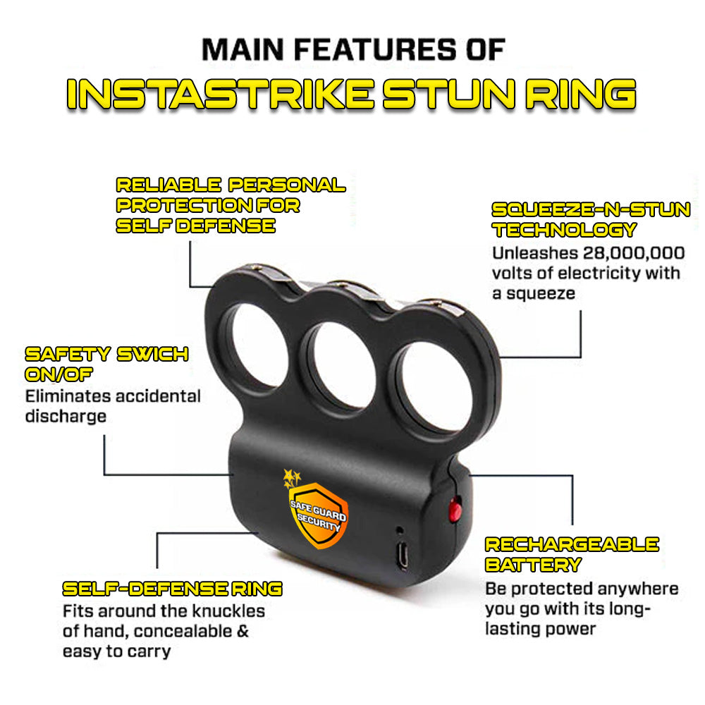 ️💥 2025 Mega Sale 70% OFF ️🔥 INSTASTRIKE Extreme 28,000,000 SUPTRUCK™ Knuckle Stun Ring ⚡ Bright Light, Bold Defense