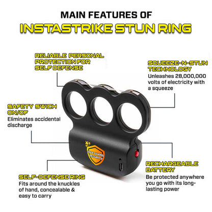 ️💥 2025 Mega Sale 70% OFF ️🔥 INSTASTRIKE Extreme 28,000,000 SUPTRUCK™ Knuckle Stun Ring ⚡ Bright Light, Bold Defense