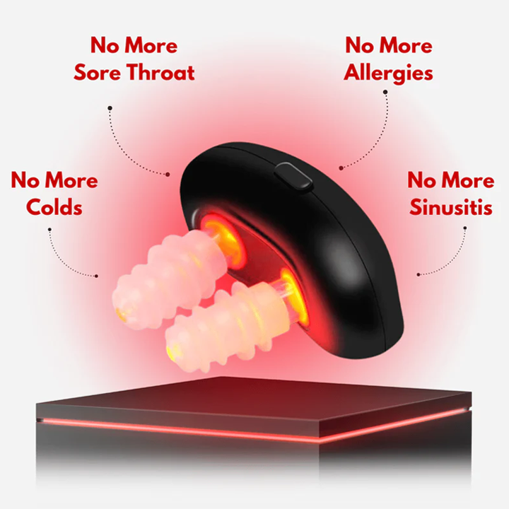 Oveallgo™ RespiRelief Red Light Nasal Therapy Instrument