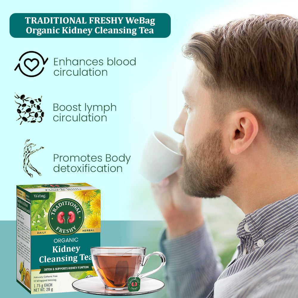 TRADITIONAL FRESHY Kidney Health Tea 🔥 Ignite Your Masculine Energy 💪