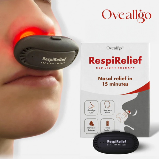 Oveallgo™ RespiRelief Red Light Nasal Therapy Instrument