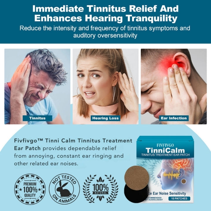 Fivfivgo™ TinniCalm Tinnitus Treatment Ear Patch