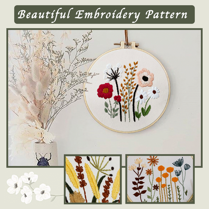 Oveallgo™ Floral Embroidery PRO Kit