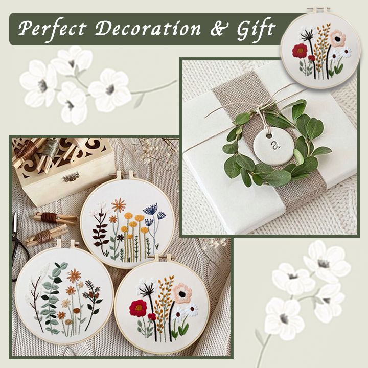 Oveallgo™ Floral Embroidery PRO Kit