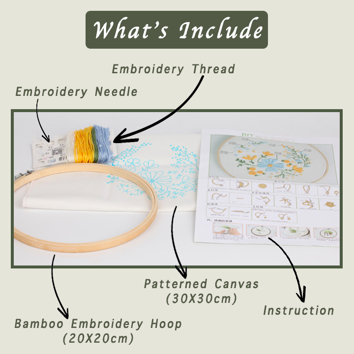 Oveallgo™ Floral Embroidery Expert Kit