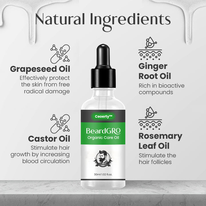 BeardGRO Organic Care Oil