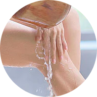 Wash the area