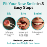 TrueEase™ Custom-Fit Functional Dentures — Perfectly Fitted in Minutes ...